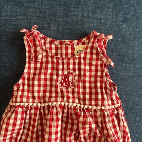 WSU plaid romper - Picture 2 of 6